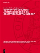 Friedrich Teichert, Wolfgang Warmbt - Ozonuntersuchungen am Meteorologischen Observatorium Wahnsdorf