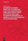 Walter Hesse - Untersuchungen über die Steuerung von isallobarischen Gebilden sowie über Dichtefelder und Massendivergenzen im Bereich von steuernden Aktionszentren