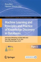 Rosa Meo, Silvestri, Fabrizio Silvestri - Machine Learning and Principles and Practice of Knowledge Discovery in Databases