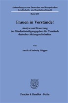 Annika Kimberly Flüggen - Frauen in Vorstände!