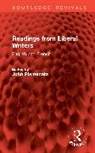 John Plamenatz, John Plamenatz, Plamenatz John - Readings From Liberal Writers