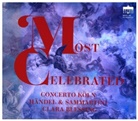 Georg Friedrich Händel, Giuseppe et al Sammartini - Most Celebrated, 1 Audio-CD (Audio book)