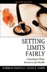 N Daniels, Norman Daniels, Daniels Norman, J Sabin, James E. Sabin, Sabin James E. - Setting Limits Fairly: