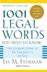 Jay M. Feinman, Feinman Jay M. - 1001 Legal Words You Need To Know