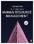 Nick Wilton, Wilton Nick - Introduction to Human Resource Management