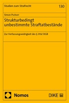 Simon Pschorr - Strukturbedingt unbestimmte Straftatbestände