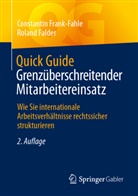 Roland Falder, Constantin Frank-Fahle - Quick Guide Grenzüberschreitender Mitarbeitereinsatz
