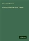 George John Romanes - A Candid Examination of Theism