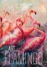 Nola Lee Kelsey - The Art of the Flamingo 2025 Weekly Planner and Organizer