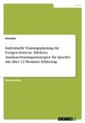 Anonym, Anonymous - Individuelle Trainingsplanung für Fortgeschrittene. Effektive Ausdauertrainingsstrategien für Sportler mit über 12 Monaten Erfahrung