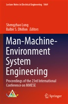 Balbir S. Dhillon, Shengzhao Long, S Dhillon - Man-Machine-Environment System Engineering