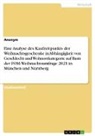 Anonymous - Eine Analyse des Kaufzeitpunkts der Weihnachtsgeschenke in Abhängigkeit von Geschlecht und Wohnortkategorie auf Basis der FOM-Weihnachtsumfrage 2021 in München und Nürnberg