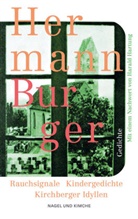Hermann Burger, Simon Zumsteg - Rauchsignale. Kindergedichte. Kirchberger Idyllen