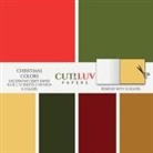 Cut Luv Papers - Christmas Colors Decorative Craft Paper