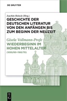 Gisela Vollmann-Profe, Joachim Heinzle - Geschichte der deutschen Literatur von den Anfängen bis zum Beginn der Neuzeit. Von den Anfängen bis zum hohen Mittelalter - Band I. Teil 2: Wiederbeginn volkssprachiger Schriftlichkeit im hohen Mittelalter