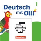 Anja Tiedje, Annett Zilger, Silke Bergmann, Diana Christ, Diana Christ, Gabriele Stoll... - Deutsch mit Olli - Erstlesen - Ausgabe 2021 - 1. Schuljahr Flexi-Sparpaket Start und Leicht / Basis in Druckschrift - 10 Arbeitshefte Start und 10 Arbeitshefte Leicht / Basis - Mit zwei Arbeitsheften Basis / Plus als Zugabe
