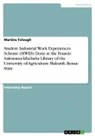 Martins Tolough - Student Industrial Work Experiences Scheme (SIWES) Done at the Francis Sulemanu Idachaba Library of the University of Agriculture Makurdi, Benue State