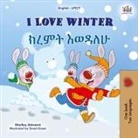 Shelley Admont, Kidkiddos Books - I Love Winter (English Amharic Bilingual Children's Book)