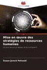 Susan Jareck Petraski - Mise en oeuvre des stratégies de ressources humaines