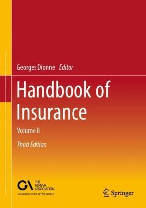 Georges Dionne - Handbook of Insurance - Volume II