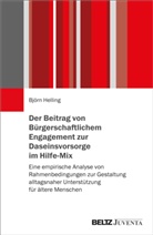 Björn Helling - Der Beitrag von Bürgerschaftlichem Engagement zur Daseinsvorsorge im Hilfe-Mix