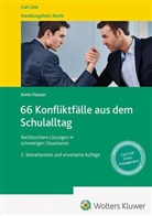 Anne Hauser - 66 Konfliktfälle aus dem Schulalltag