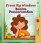 Kidkiddos Books, Rayne Coshav - From My Window (English Turkish Bilingual Kids Book)