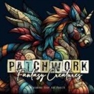 Monsoon Publishing - Patchwork Fantasy Creatures Coloring Book for Adults
