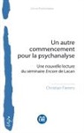 Christian Fierens - Un autre commencement pour la psychanalyse