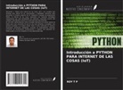 ROY T P - Introducción a PYTHON PARA INTERNET DE LAS COSAS (IoT)