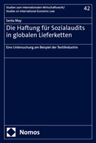 Senta May - Die Haftung für Sozialaudits in globalen Lieferketten