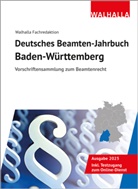 Walhalla Fachredaktion - Deutsches Beamten-Jahrbuch Baden-Württemberg 2025