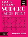 Daisy Seal, Seal Daisy - Easy to Extreme Sudoku Large Print (Pink)