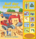 Phoenix International Publications Germa, Phoenix International Publications Germany GmbH - Auf der Baustelle - Klappen-Geräusche-Buch mit 10 Sounds - Pappbilderbuch