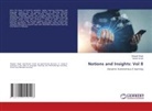 Noriah Ismail, Deepak Singh - Notions and Insights: Vol 8