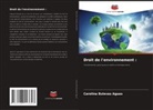 Carolina Bulevas Aguas - Droit de l'environnement :