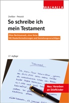 Sascha Petzold, Finn Zwißler - So schreibe ich mein Testament