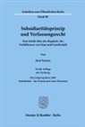 Josef Isensee - Subsidiaritätsprinzip und Verfassungsrecht.