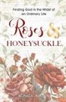 Bonica Brown - Roses and Honeysuckle