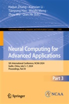 Tianyong Hao, Qian He, Xianxian Li, Weizhi Meng, Zhou Wu, Haijun Zhang - Neural Computing for Advanced Applications