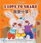 Shelley Admont, Kidkiddos Books - I Love to Share (English Traditional Chinese Bilingual Book for Kids)
