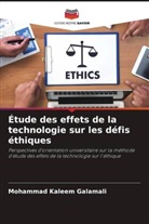 Mohammad Kaleem Galamali - Étude des effets de la technologie sur les défis éthiques