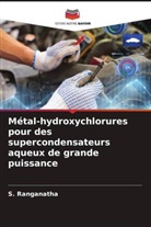 S. Ranganatha - Métal-hydroxychlorures pour des supercondensateurs aqueux de grande puissance