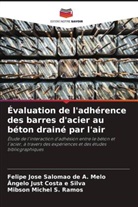 Ângelo Just Costa e Silva, Mibson Michel S. Ramos, Felipe Jose Salomao de A. Melo - Évaluation de l'adhérence des barres d'acier au béton drainé par l'air