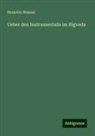 Heinrich Wenzel - Ueber den Instrumentalis im Rigveda