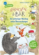 Andreas H. Schmachtl, Andreas H. Schmachtl, Arena Erstlesebücher - Hörnchen & Bär. Ein wirbeliger Waldtag voller Überraschungen