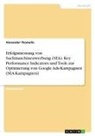 Alexander Thomalla - Erfolgsmessung von Suchmaschinenwerbung (SEA). Key Performance Indicators und Tools zur Optimierung von Google Ads-Kampagnen (SEA-Kampagnen)