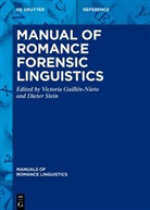 Victoria Guillén-Nieto, Stein, Dieter Stein - Manual of Romance Forensic Linguistics