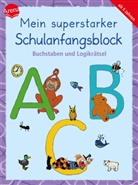 Friederike Barnhusen, Sonia Dilg, Christ Pätz, Christine Pätz, Sonia Dilg, Susanne Wechdorn - Mein superstarker Schulanfangsblock. Buchstaben und Logikrätsel