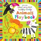 Stella Baggott, Fiona Watt, Watt Fiona, Stella Baggott, Baggott Stella - Touchy-Feely Animals Play Book